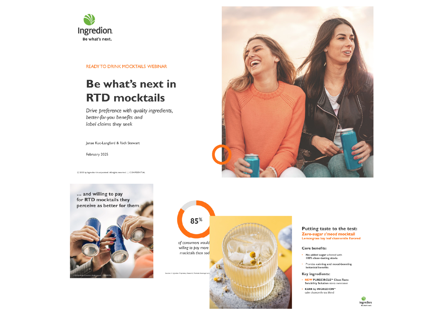 Ingredion RTD Mocktails webinar